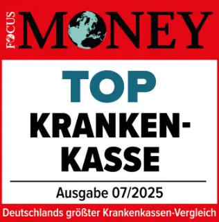 TOP KRANKENKASSE Ausgabe 07/2025 Deutschlands größter Krankenkassen-Vergleich